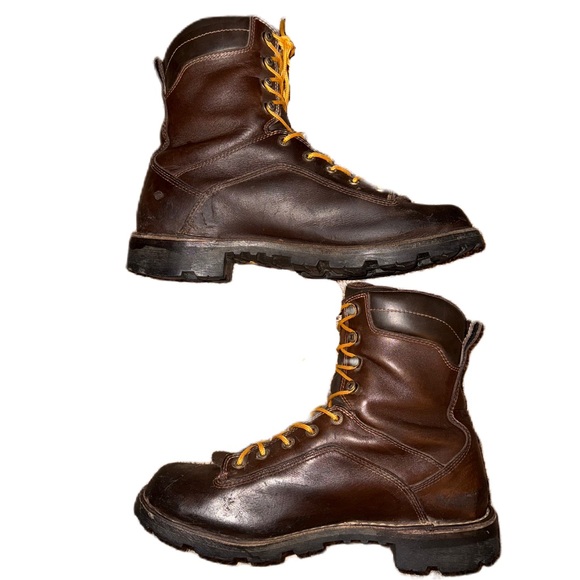 Danner Quarry Boots USA Brown Hiking Work Boots Gore-Tex Size 12 Waterproof - Picture 6 of 10